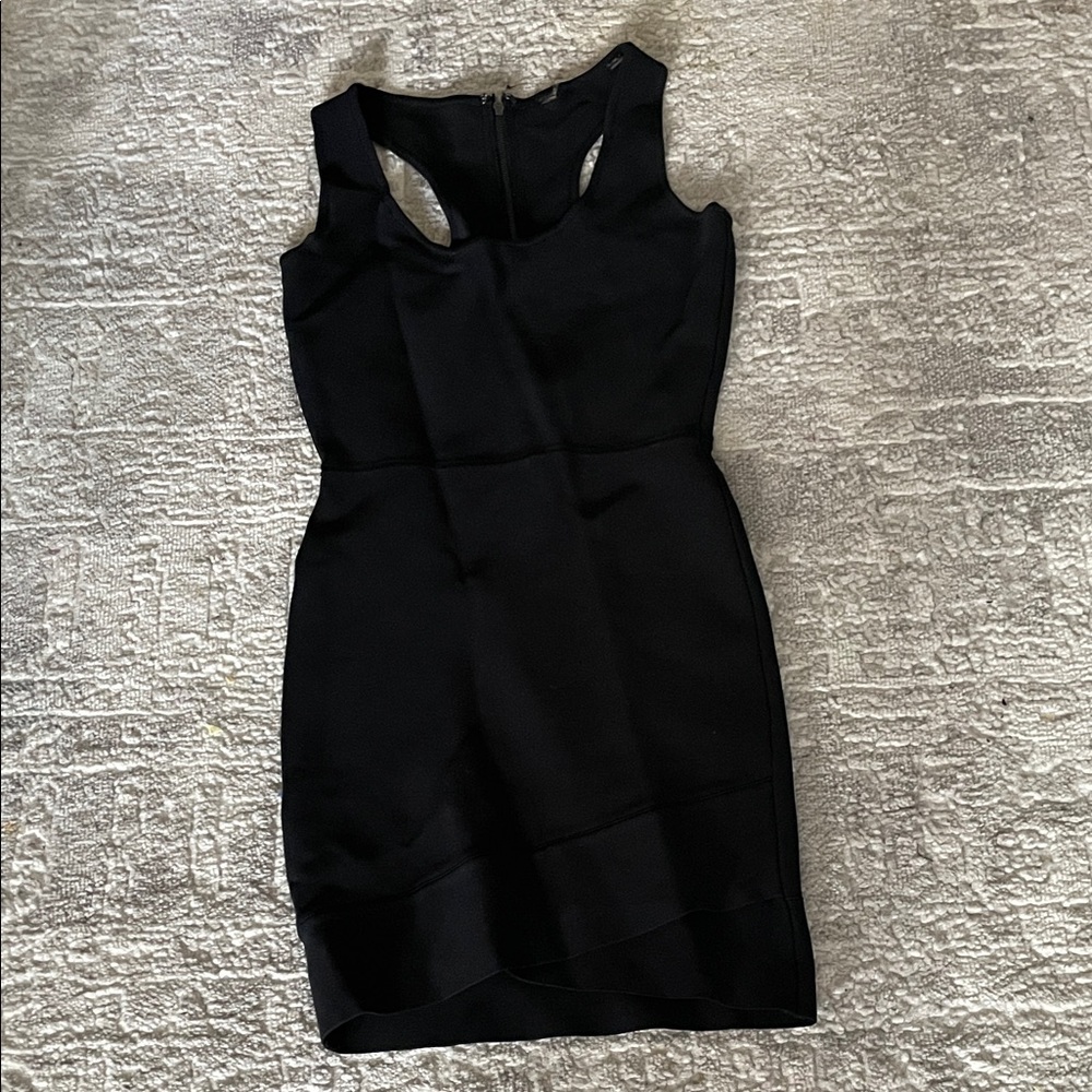 Chic Black Sleeveless Mini Dress